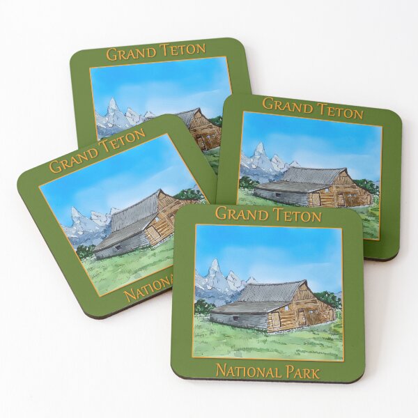 Item preview, Mormon Row barn in Grand Teton National Park - WelshDesigns designed and sold by welshdesigns.