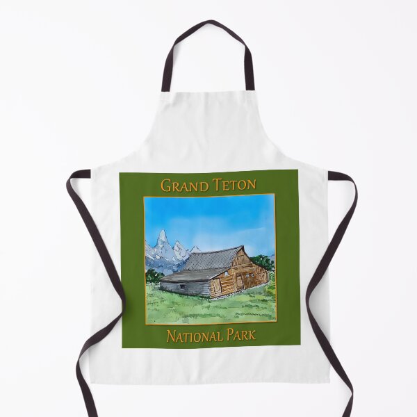 Item preview, Mormon Row barn in Grand Teton National Park - WelshDesigns designed and sold by welshdesigns.