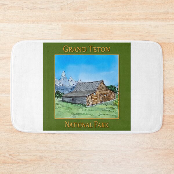 Item preview, Mormon Row barn in Grand Teton National Park - WelshDesigns designed and sold by welshdesigns.