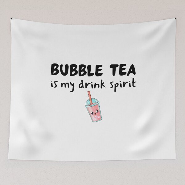 Item preview, Bubble tea is my drink spirit designed and sold by Smileycreation.