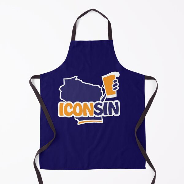 Item preview, Wisconsin is Iconsin (blue and gold) designed and sold by gstrehlow2011.