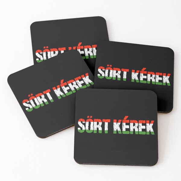 Item preview, Sort Kerek Beer Please Funny Hungarian Flag Language Distressed designed and sold by Nirvanibex.
