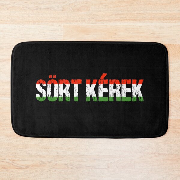Item preview, Sort Kerek Beer Please Funny Hungarian Flag Language Distressed designed and sold by Nirvanibex.