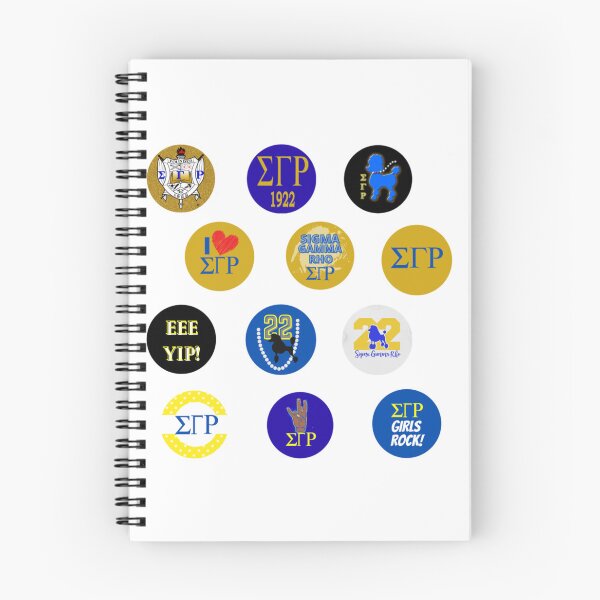 Item preview, Pegatinas Sigma Gamma Rho y más designed and sold by TracyDDigitals.