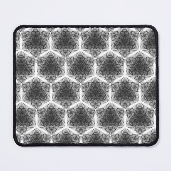 Item preview, Black White Grey Geometric Lace Patterns 3 designed and sold by BilgePaksoylu.