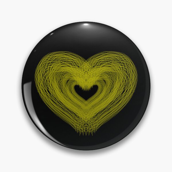 Item preview, Yellow Aesthetic Heart Doodle Illustration designed and sold by Ankerd.
