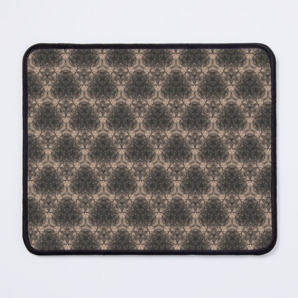 Item preview, Black Beige Geometric Lace Patterns 4 designed and sold by BilgePaksoylu.