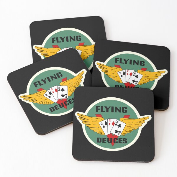 Item preview, Marine Fighting Squadron 222 (VMF-222) “The Flying Deuces” Emblem designed and sold by warbirdwear.