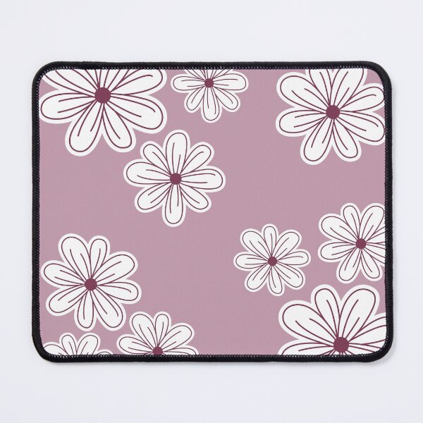 Item preview, Pearly Purple Flowers on Mauve Background designed and sold by GoldenPine.