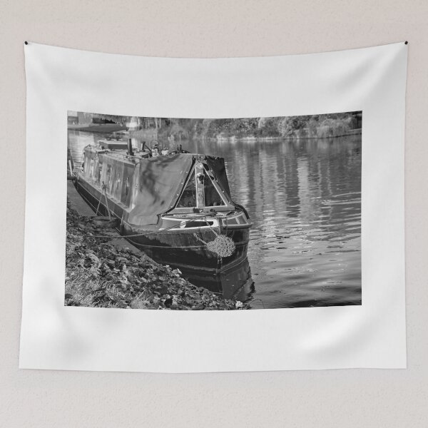 Item preview, Narrow boat on the River Cam, Cambridge designed and sold by yackers1.