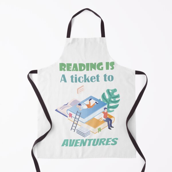 Item preview, Reading Is A Ticket To Adventure with boys lying on the big books designed and sold by xdashu.