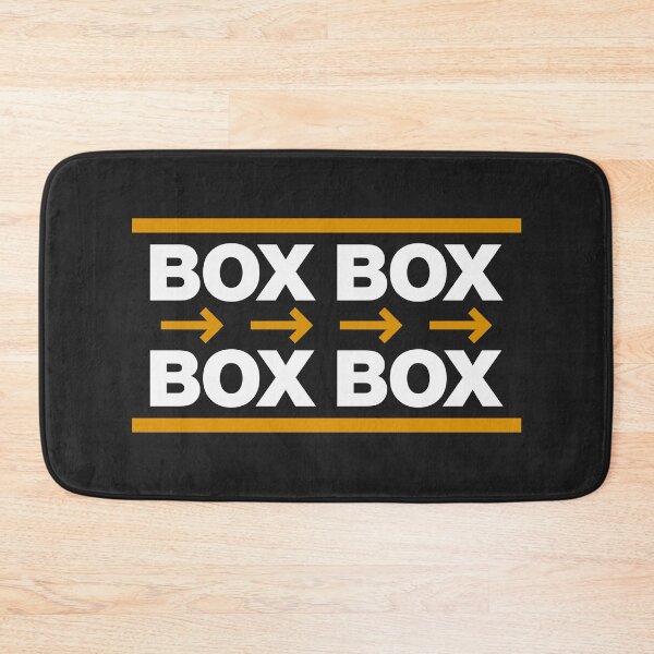 Item preview, 'Box Box Box Box' Pit Marker Design designed and sold by David Speed Design.