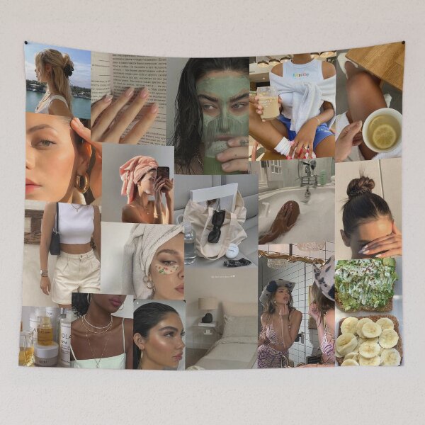 Item preview, clean it girl collage designed and sold by morgananjos.
