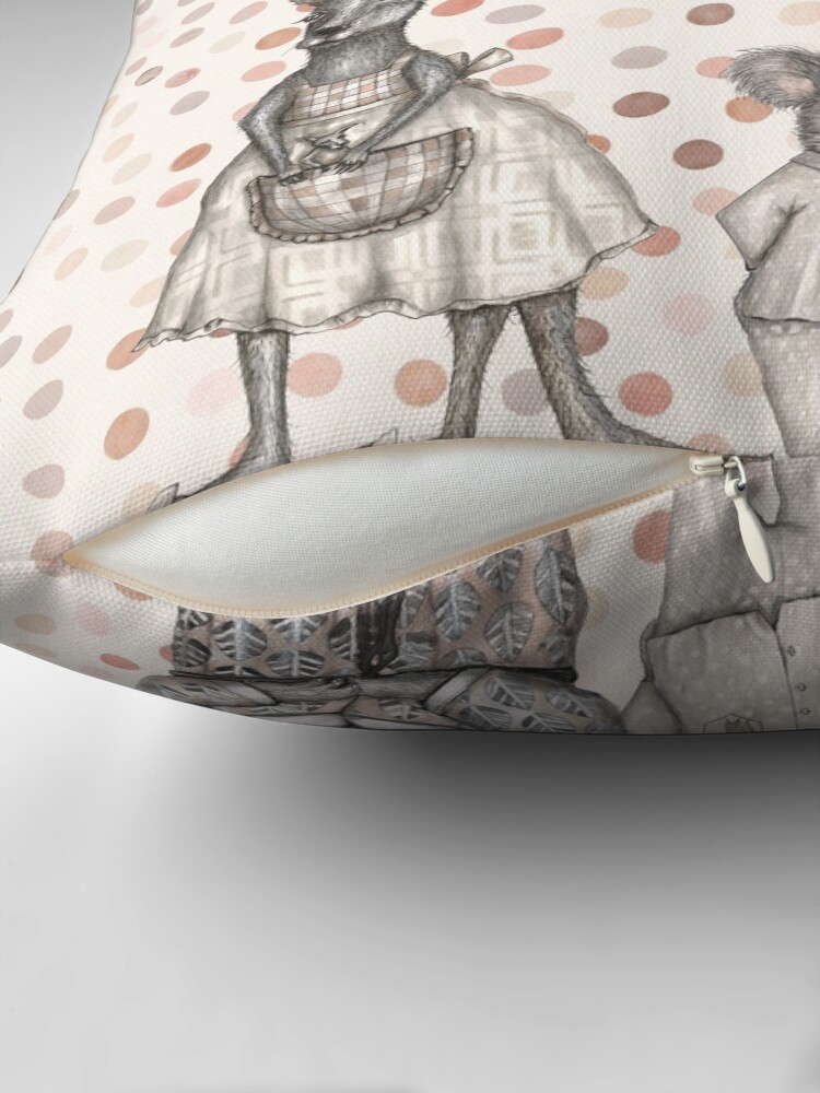 Thumbnail 2 of 4, Pillow, WILD things from Australia designed and sold by dishmoptop.