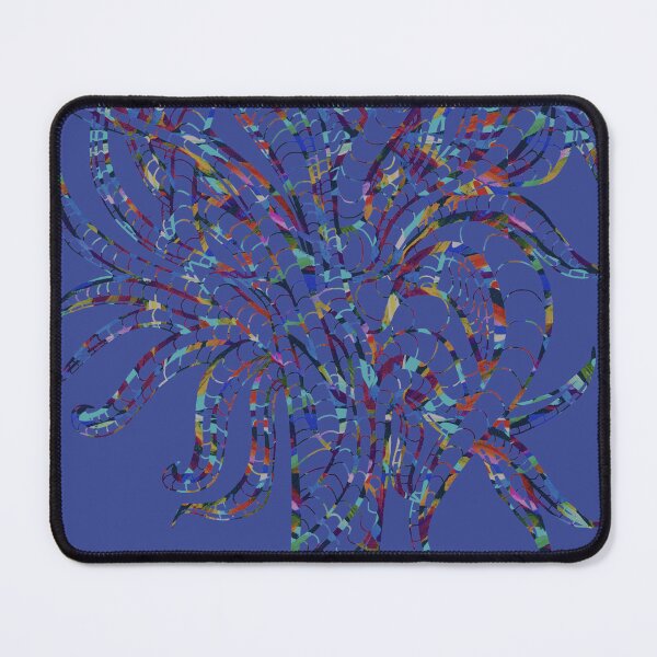 Item preview, Abstract Rainbow "ghost tree" on a violet background designed and sold by Mary Egan.