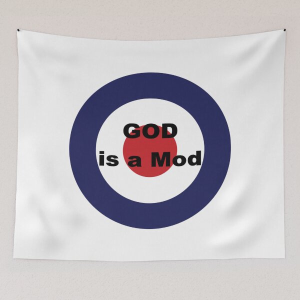 Item preview, Fun Novelty Mod Target God Is A Mod Image  designed and sold by NovawayDirect.