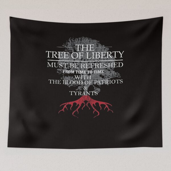 Item preview, the tree of liberty must be refreshed shirt designed and sold by َART LOVERS ★★★★★.