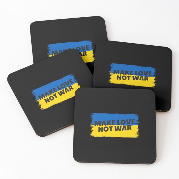 Item preview, We stand with Ukraine Make Love Not War designed and sold by Milena-.