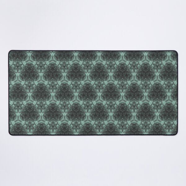 Item preview, Black Green Geometric Lace Patterns 4 designed and sold by BilgePaksoylu.