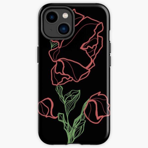 Neon Rose iPhone Tough Case