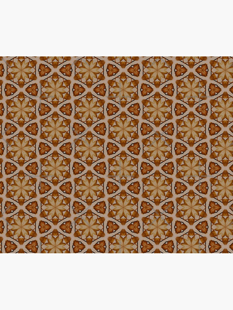 Thumbnail 5 of 5, Mouse Pad, Autumn Leaves kaleidoscopic seamless pattern designed and sold by Penguland.