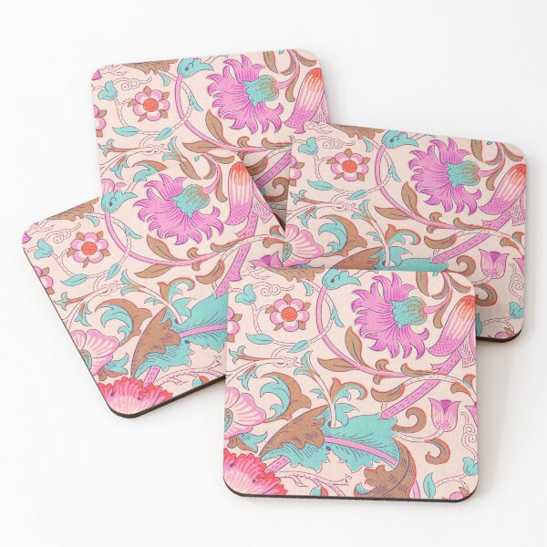 Item preview, Pink Azure Brown Lodden Pattern by William Morris designed and sold by fowons.