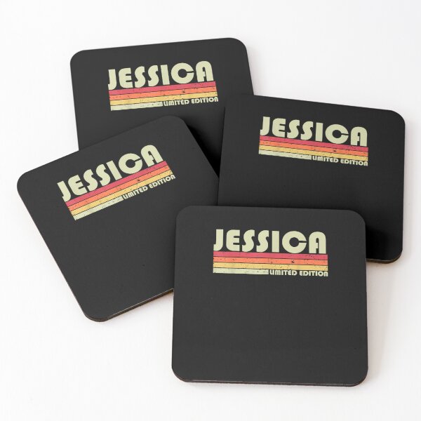 Item preview, JESSICA Gift Name Personalized Retro Vintage 80s Birthday designed and sold by KevinSoobin.