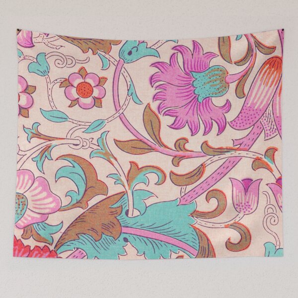 Item preview, Pink Azure Brown Lodden Pattern by William Morris designed and sold by fowons.