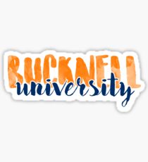 Buckle Brush Script Sticker