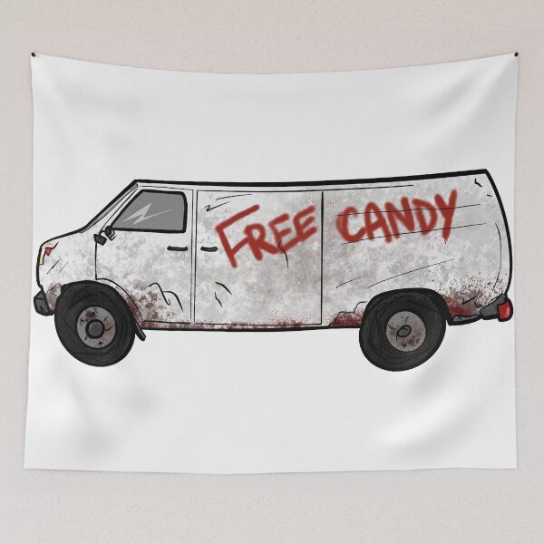 Item preview, Creepy Free Candy Van designed and sold by ThatAesthetic.