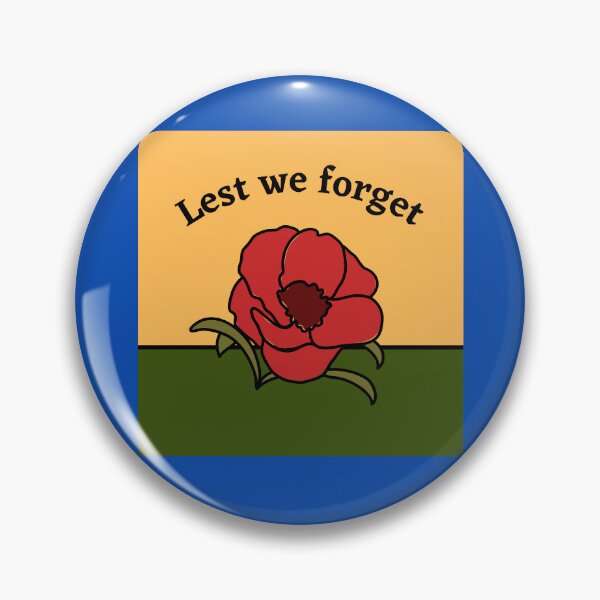 Item preview, Lest We Forget designed and sold by MelloHDesigns.