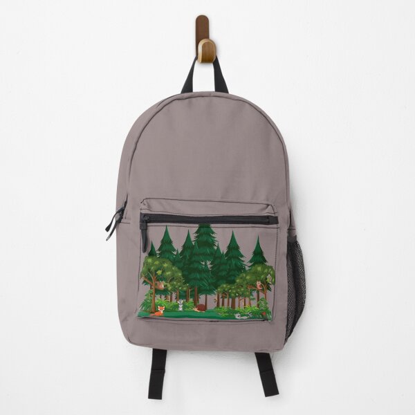 Item preview, Forest animals Trees Wild nature Nature designed and sold by Soulmen.