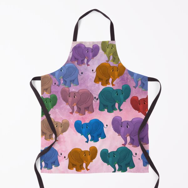 Item preview, Cute different shapes of elephant. designed and sold by DaliaSabryTee.