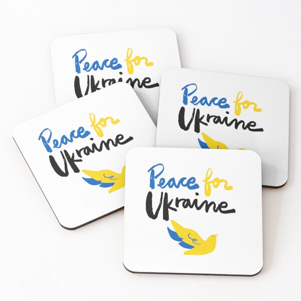 Item preview, Peace for Ukraine, Ukrainian flag designed and sold by T-Look.