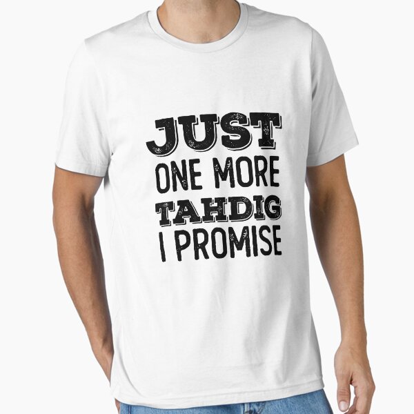 Aperçu de l'œuvre Just one more tahdig promise - Art perse créée et vendue par Persian Pride Official.
