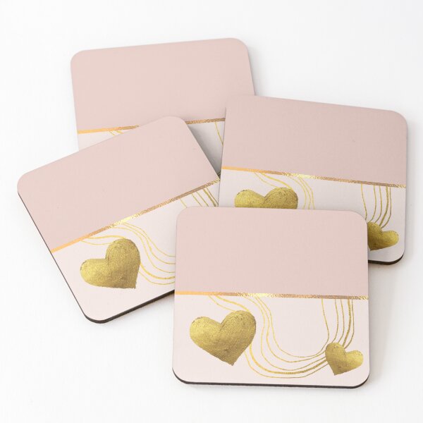 Item preview, Rose and gold hearts  designed and sold by Aya-salah123.
