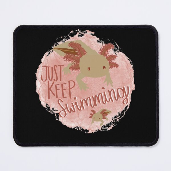 Item preview, Axolotl Just Keep Swimming Classic T-Shirt designed and sold by ricedali41.