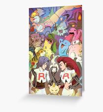 Team Rocket Greeting Card