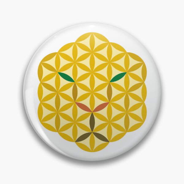 Item preview, Sacred Jaguar of Life 01/Yellow. designed and sold by iSacredGeometry.