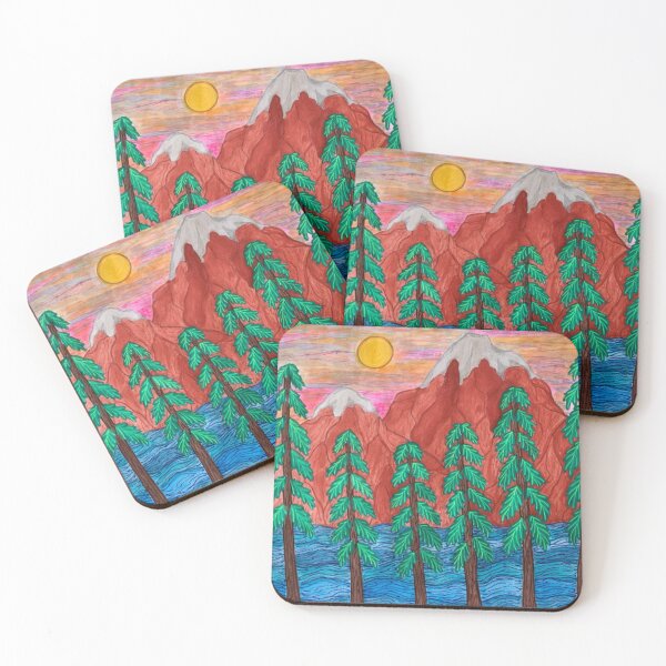 Item preview, Mountain Scene designed and sold by LuvbuzzArt.