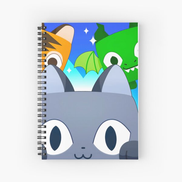 Pet simulator X codes | Cool Cats Spiral Notebook