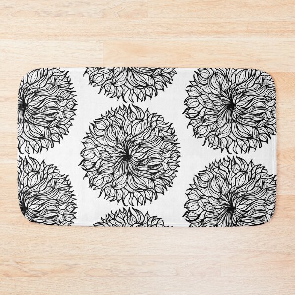 Item preview, Flowy abstract flower Mandala designed and sold by Mary Egan.