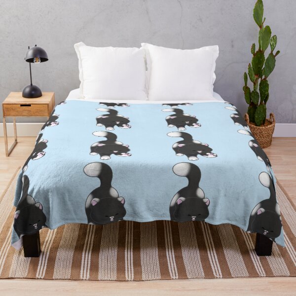Item preview, Cute black and white kitty designed and sold by MeowMeowsShop.