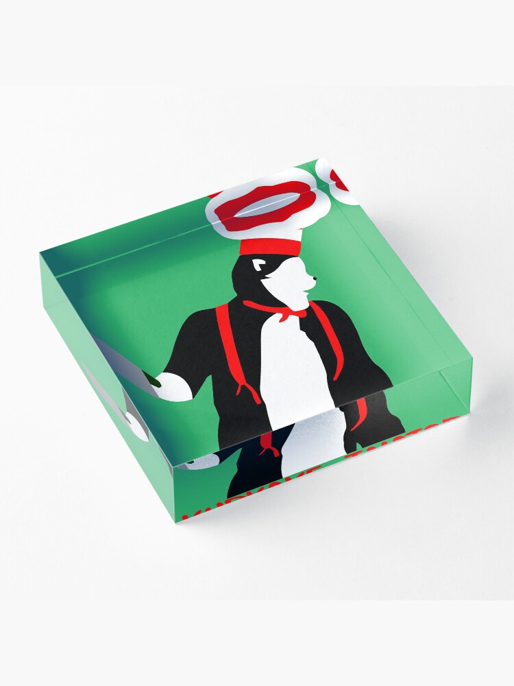 "Cat in the Hat - Kupkake-Inator" Acrylic Block by CptFappington