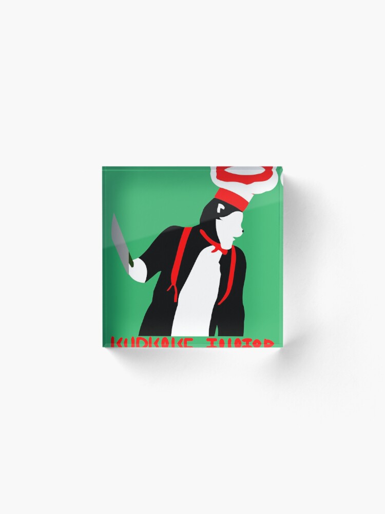 "Cat in the Hat - Kupkake-Inator" Acrylic Block by CptFappington