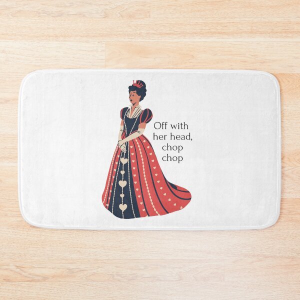 Item preview, Queen of Hearts "Off With Her Head" Quote designed and sold by CreativNode.