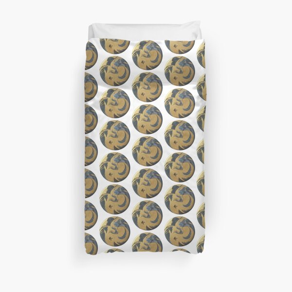 Peacock Feathers Duvet Cover