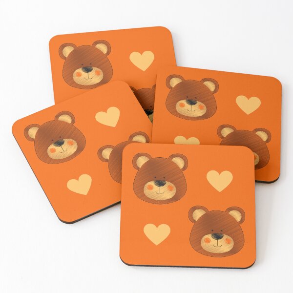 Item preview, teddy bear pattern,  designed and sold by LuFilu.