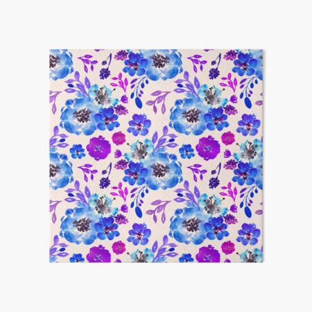 Fleur's Violet eau Art Board Print