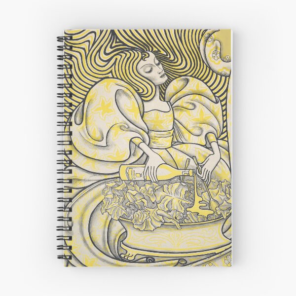 Item preview, The Salad Goddess - Vintage Dutch Art Nouveau Ad designed and sold by TheCurators.